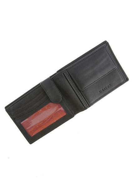 dents leather purse with rfid protection|Men's Smooth Nappa Leather Trifold Wallet with RFID .